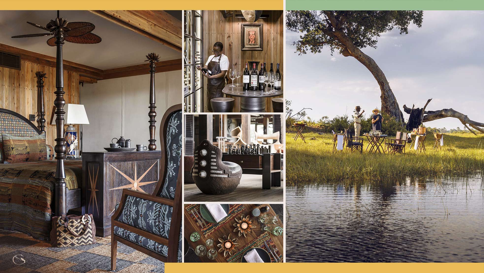 Xigera Safari Lodge Botswana Guided Safaris® LuxurySafariLodges.com
