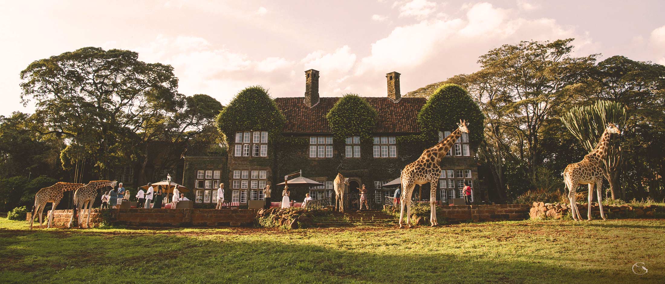 Giraffe Manor Nairobi Kenya LuxurySafariLodges.com
