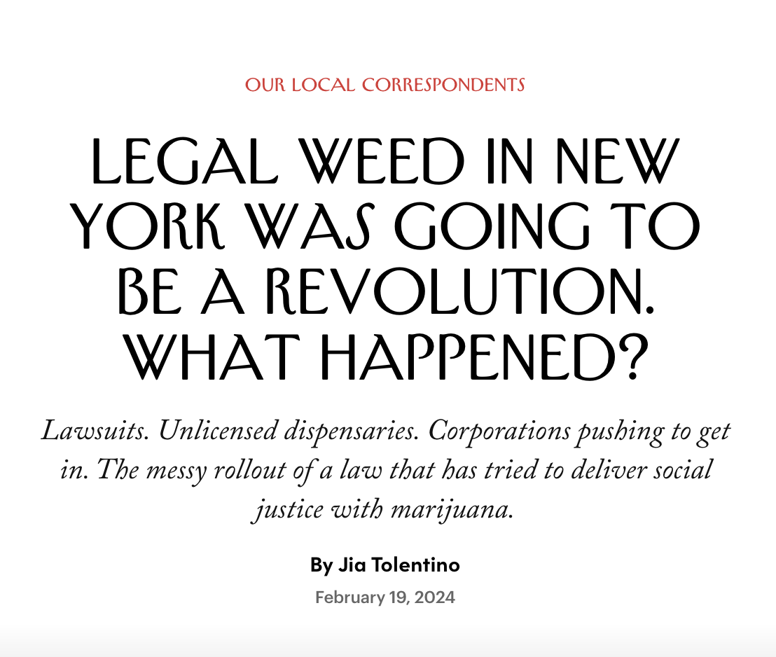 New Yorker Article 