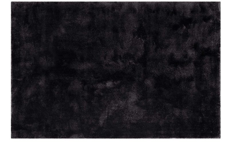 Tapis salon graphique noir et doré lavable en machine - 160x230cm -  Conforama