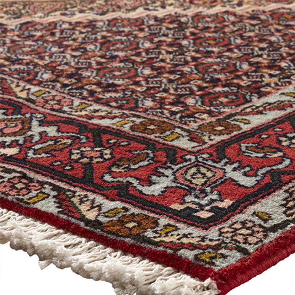 Tapis oriental royal sarough-artisanat d'Inde tapis oriental wollsiegel 