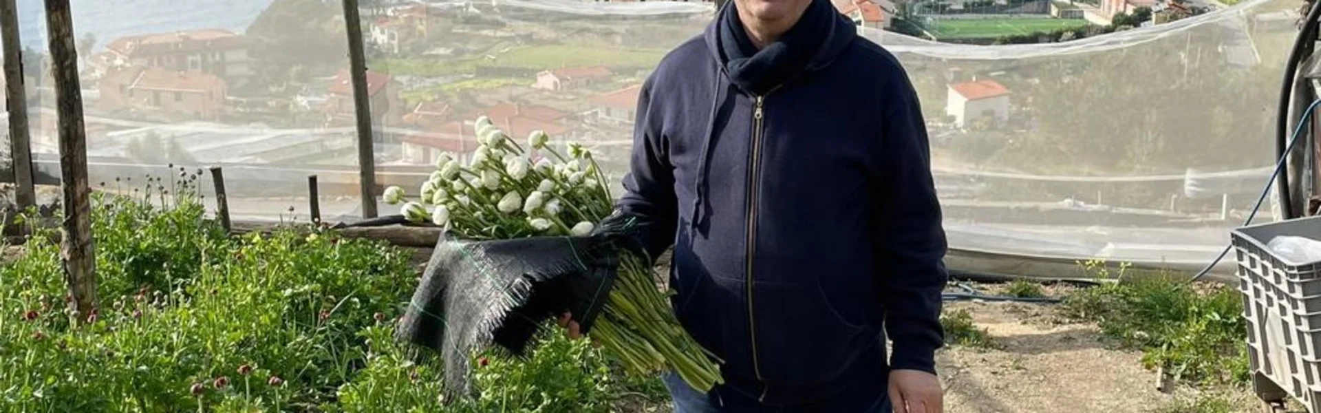 Vrolijke voorjaarsbloemen in Italië