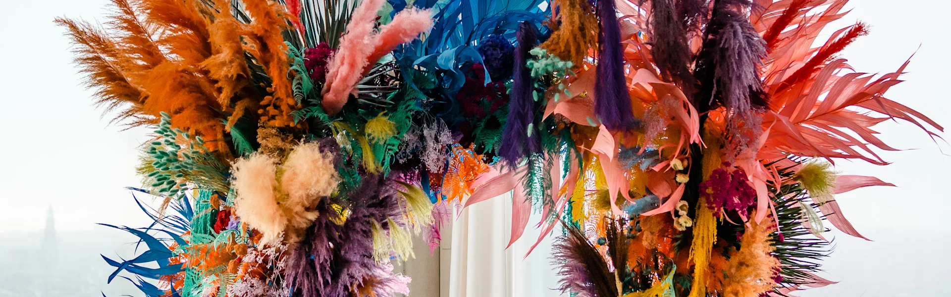 A colourful celebration of love