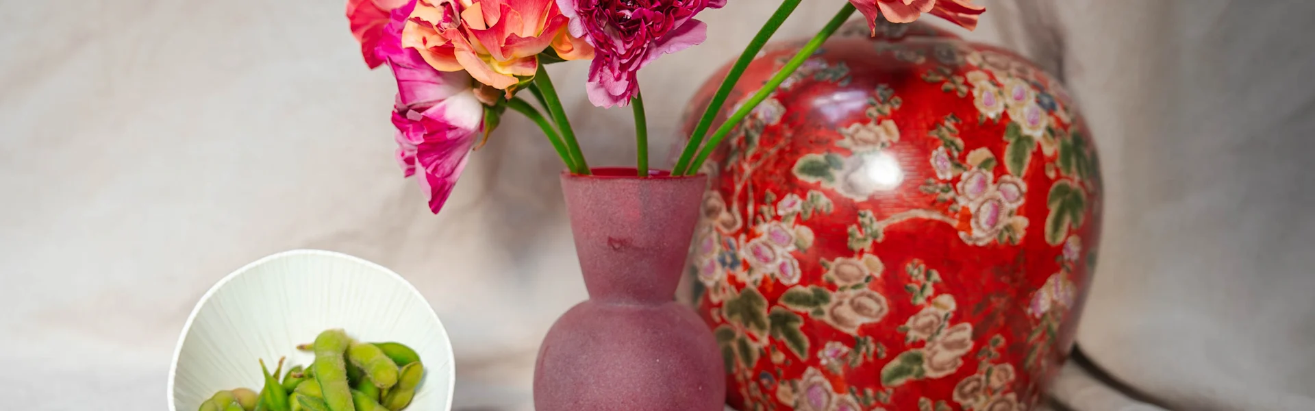 A unique beauty of Japanese flowers