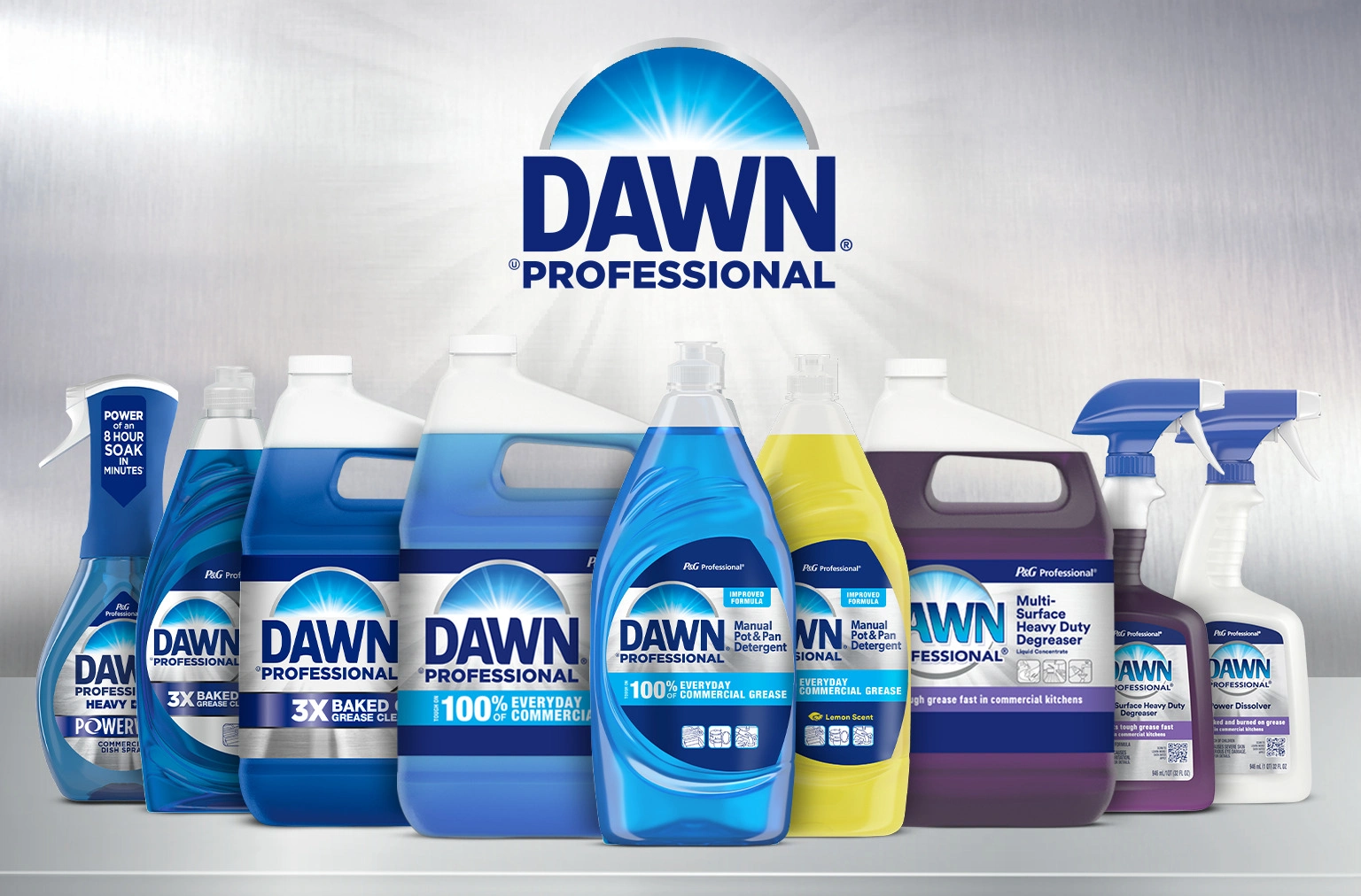 Experience the grease fighting power of Dawn