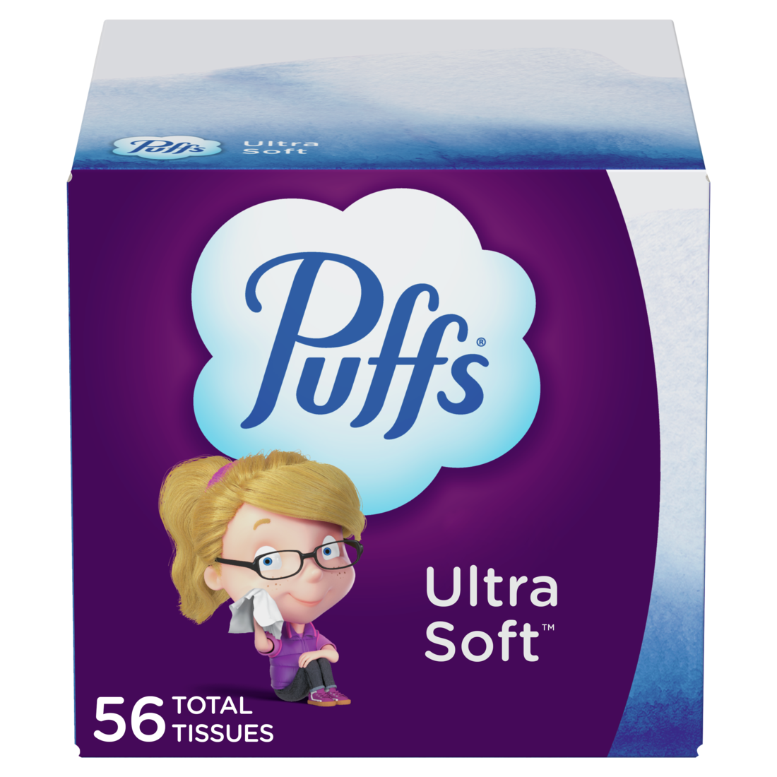 Ultra Soft™ Facial Tissues Rectangular Box for Faces and Hands