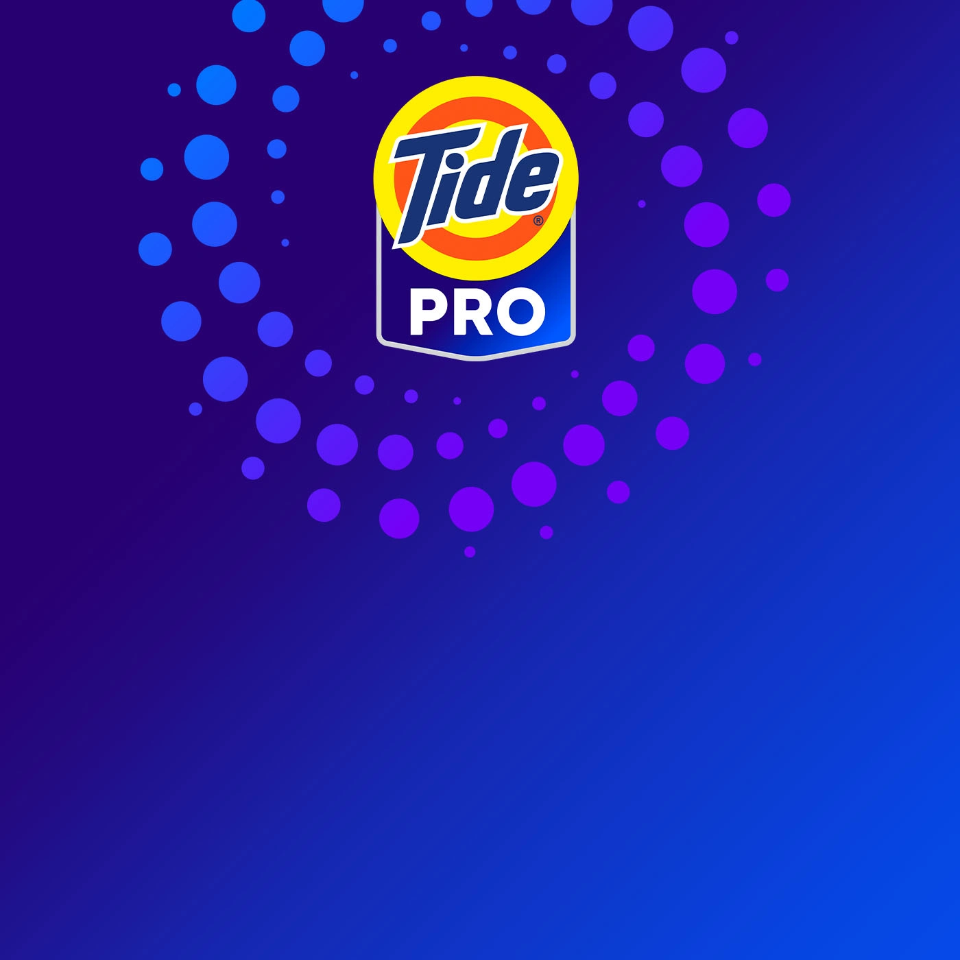 Tide & Downy Professional® laundry system
