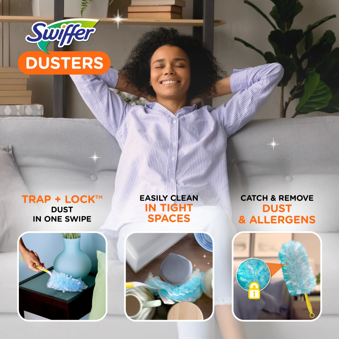 Swiffer Duster XXL Handle (+2refill)