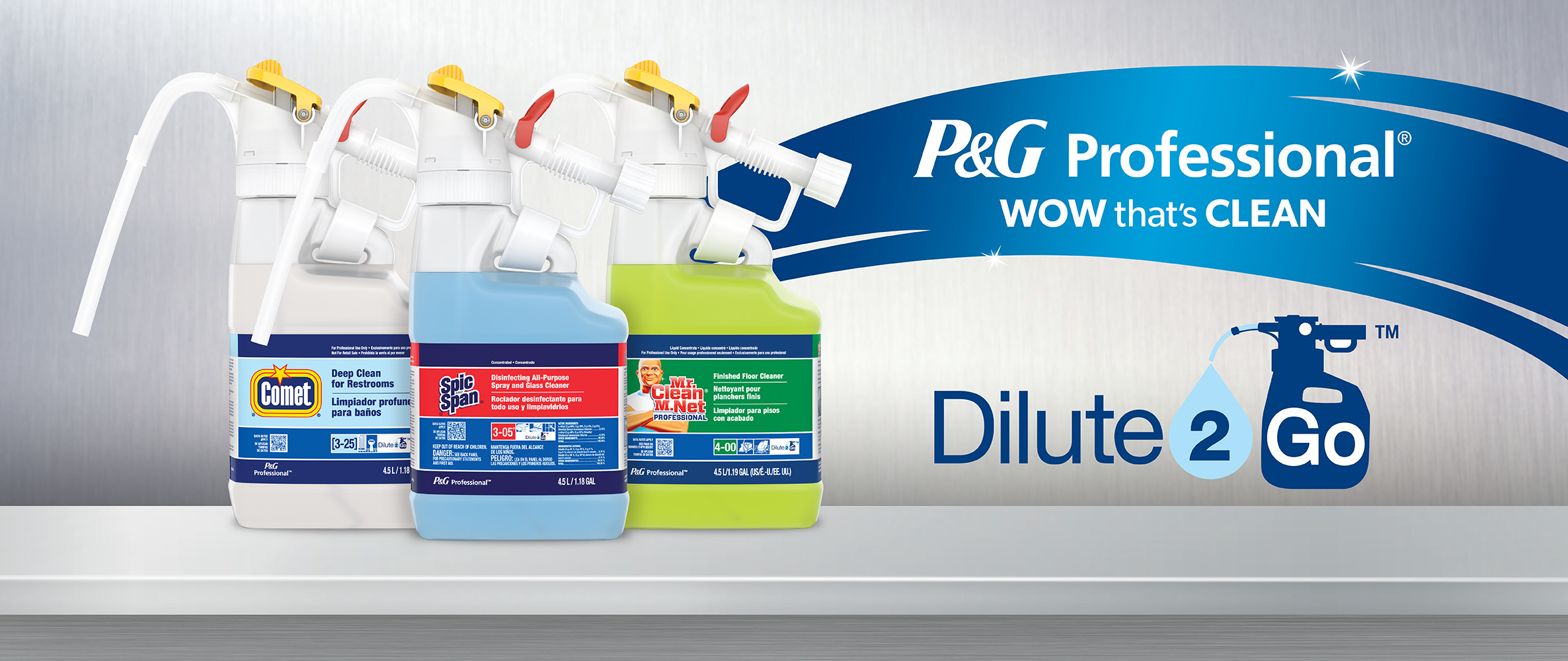 Dilute 2 Go | Easy Powerful and Portable | P&G Professional