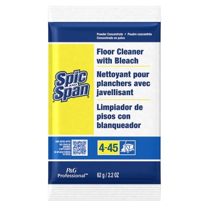 Spin and Span Floor Cleaner with Bleach