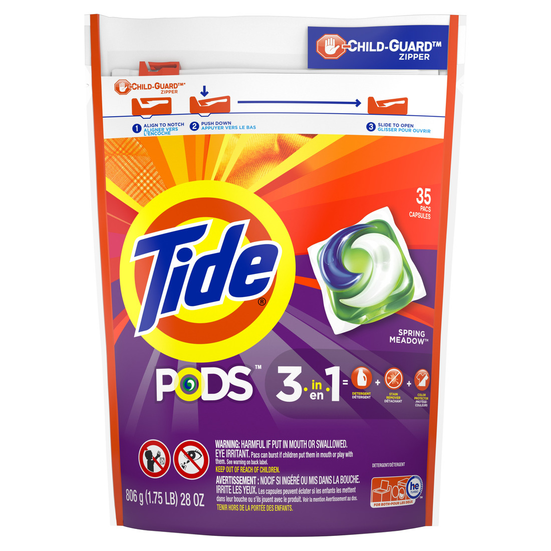 Procter & Gamble Introduces New Child-Resistant Packaging - Tide Laundry  Pods