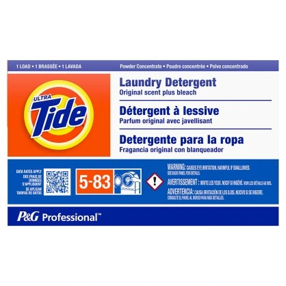 Tide Powder with Bleach Laundry Detergent Coin Vend Hero Image