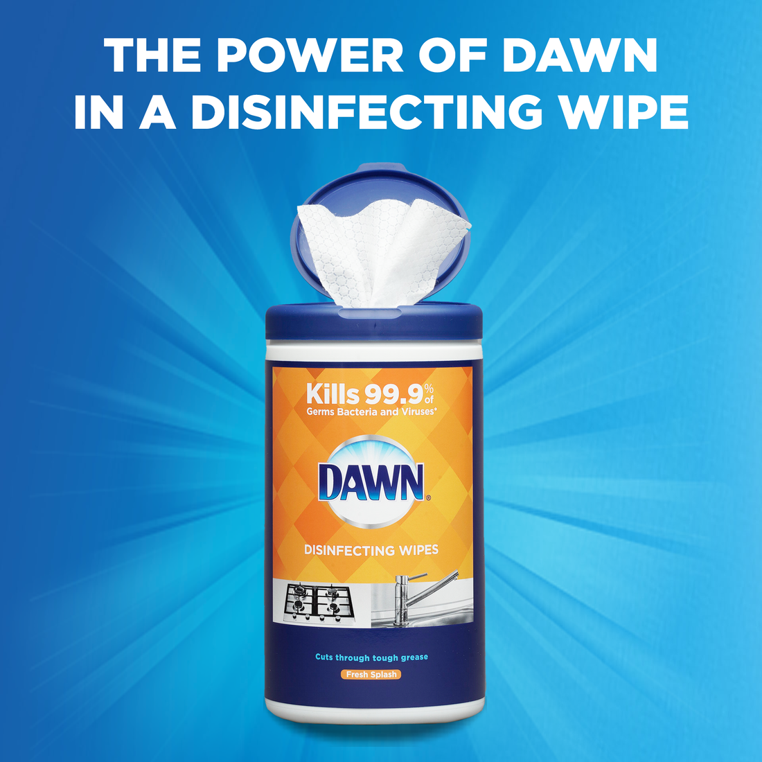 Dawn® Disinfecting Wipes P&G Professional