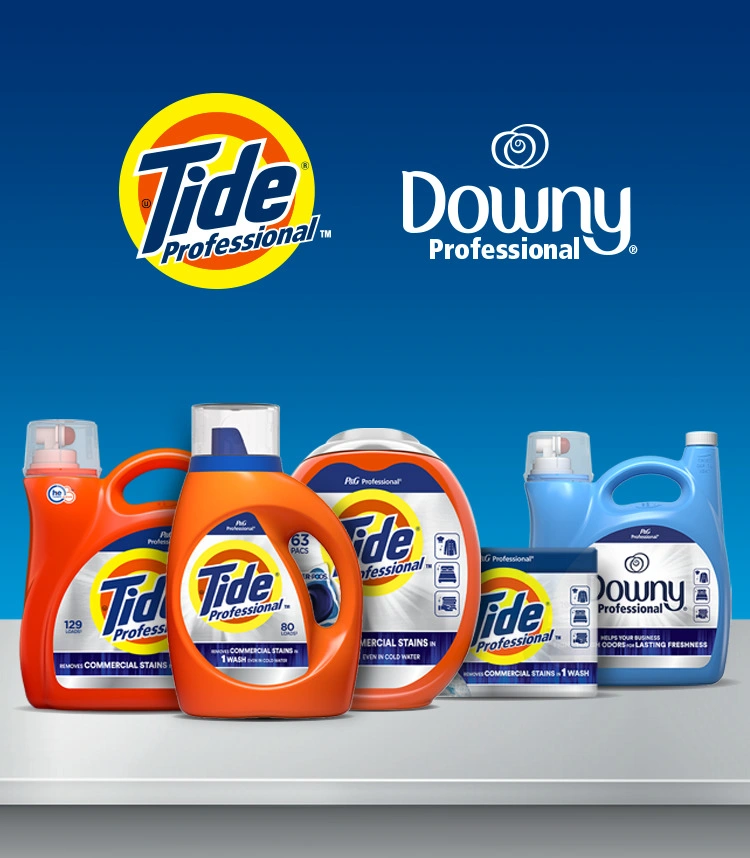 Tide & Downy Professional® laundry system
