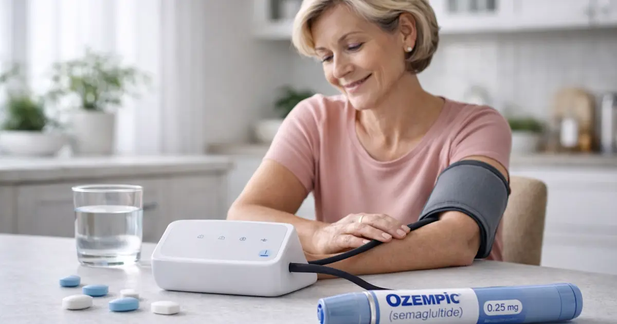 Ozempic: What It Does + Semaglutide With High Blood Pressure Medications