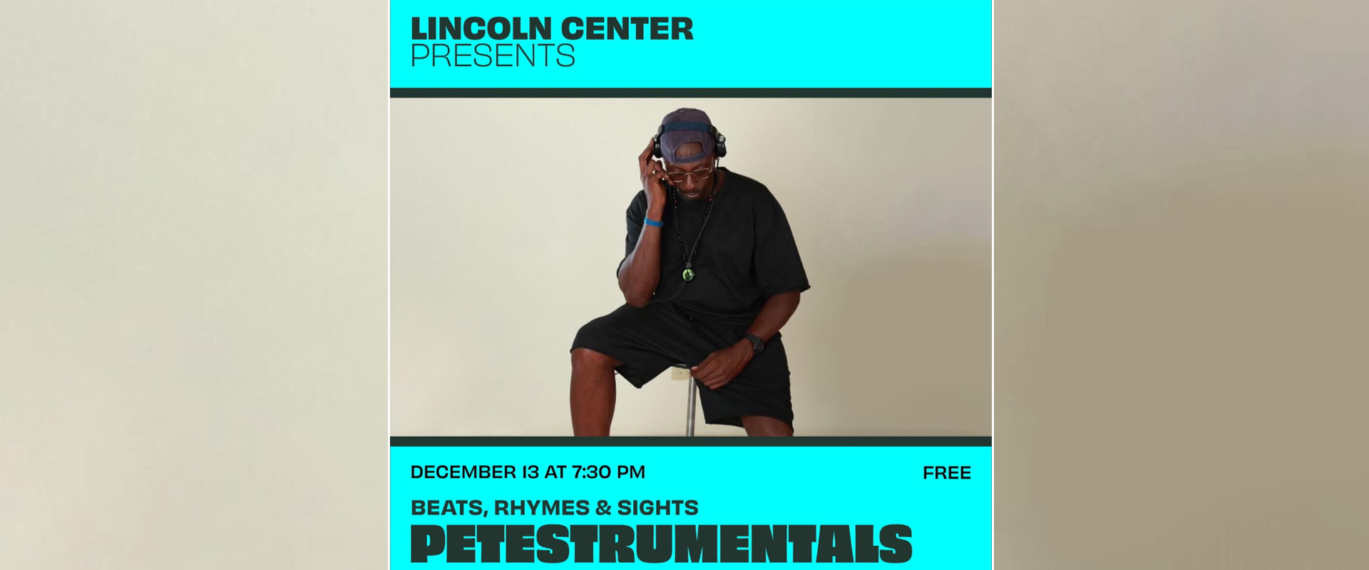 Pete Rock Set To Perform 'Petestrumentals' At New York's Lincoln