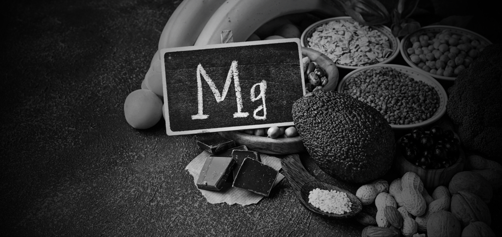 Magnesium content<br>of food is decreasing.