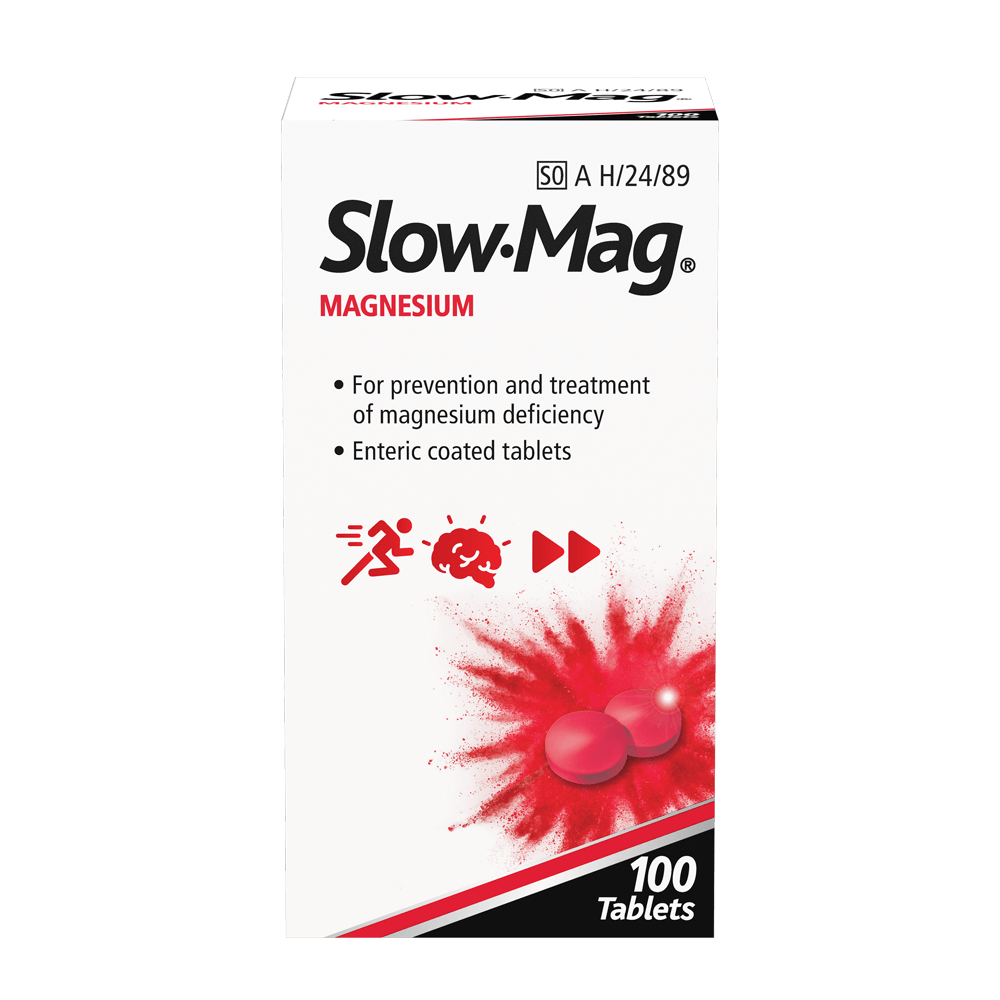 <p>Slow-Mag<br/>100 Tablets</p>