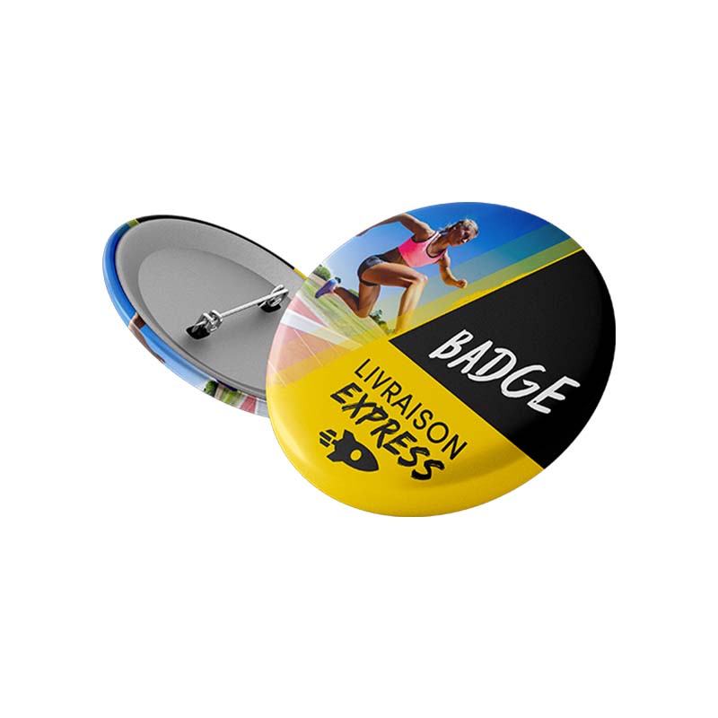 🎨 20 Badges Personnalisables 60 Mm – Pochoirs Acryliques Transparents Avec Épingle – DIY Porte-Nom, Photo, Vêtements – Kit Complet Avec Outil De Retrait