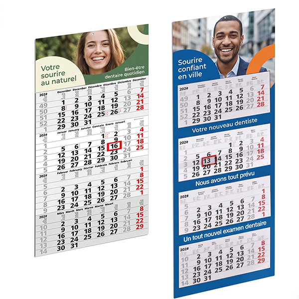 Calendriers 4 mois 