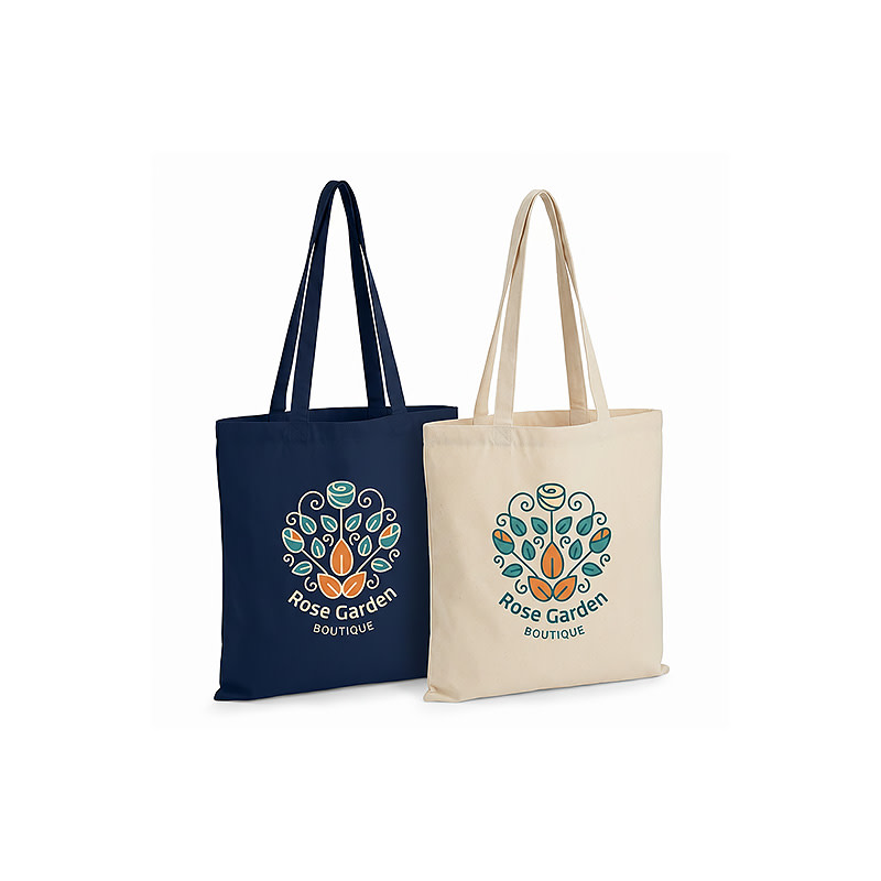 Sac shopping à soufflets en tissu non tissé