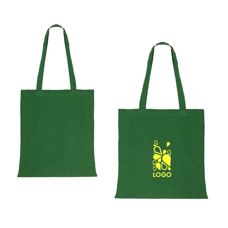 Tote Bag CLVII En Coton Rouge Imprimé Blanc - Avenue Montaigne - Grand Format