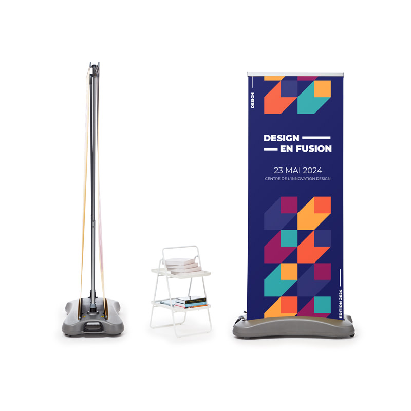 Double-Sided Outdoor Roll-Up - 1