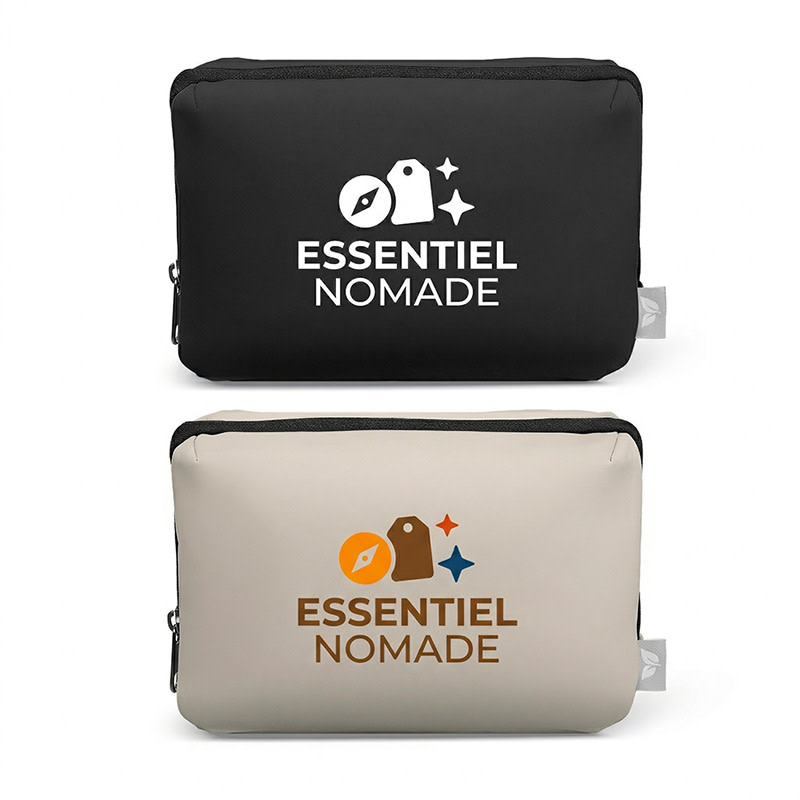 Pochette multi-poches zippée