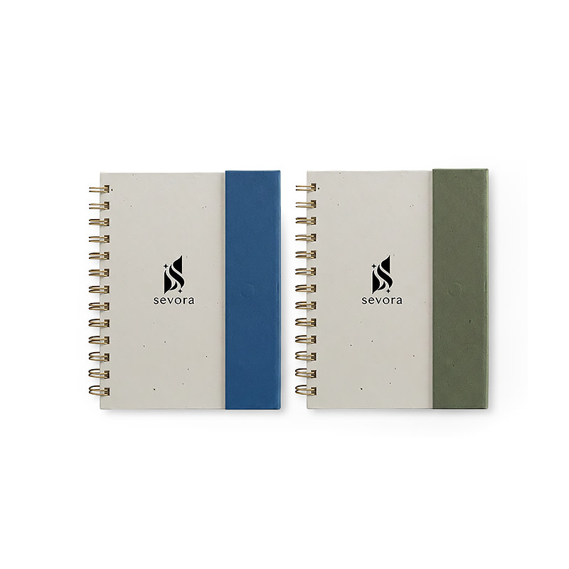 Set de carnet à spirale et notes adhésives