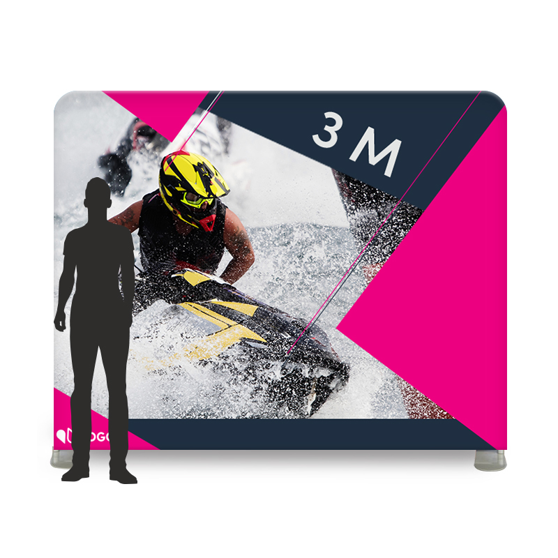 Mur D'Image Personnalisé En Tissu 295 x 238 cm - Easyflyer