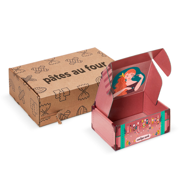 Boîtes Carton Emballage Expédition Ondulé Havane 35 x 30 X 15 CM