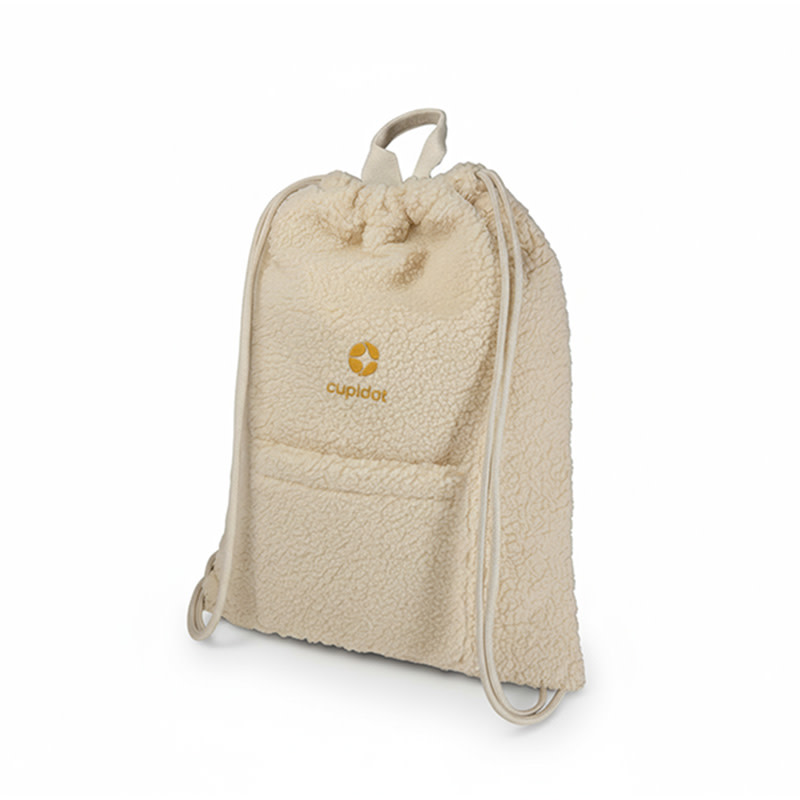 Sac à dos avec cordon en sherpa Bear