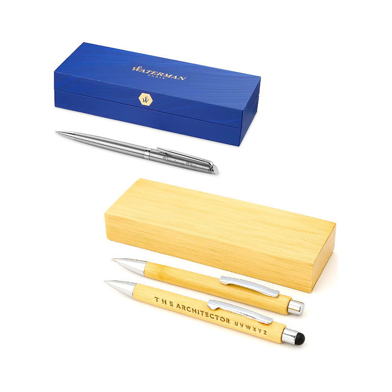 Stylos en coffret