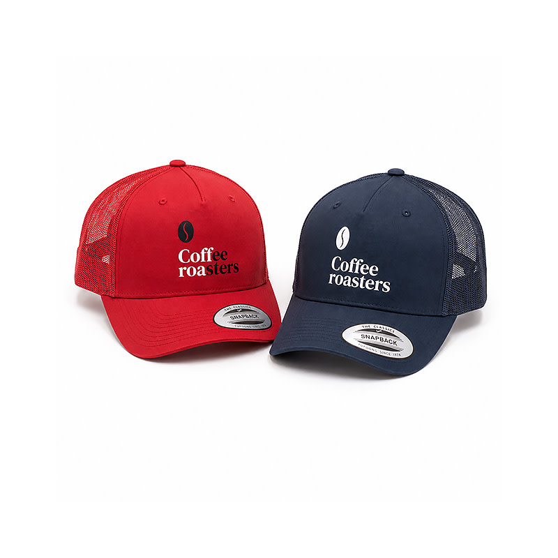 Casquette trucker Retro 5 panneaux