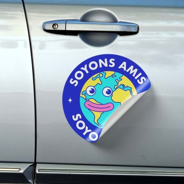 Stickers Voiture Personnalisés - Autocollants Auto et Véhicules