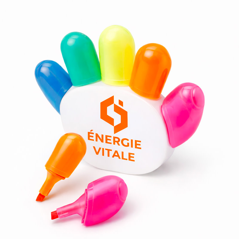 Surligneur 5 couleurs Patina