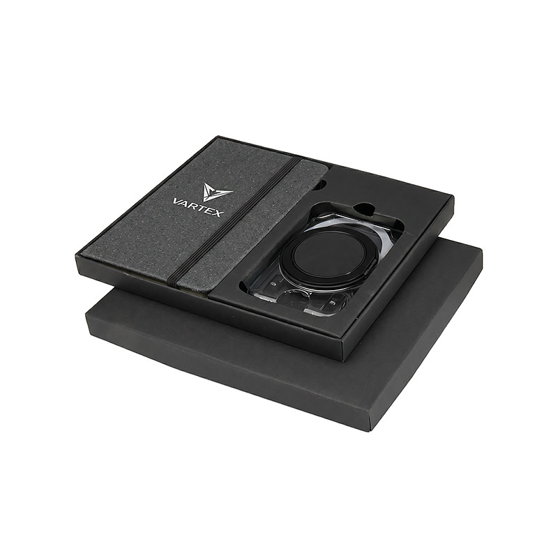 Coffret cadeau Kern avec carnet de notes A6 et portefeuille MagSafe