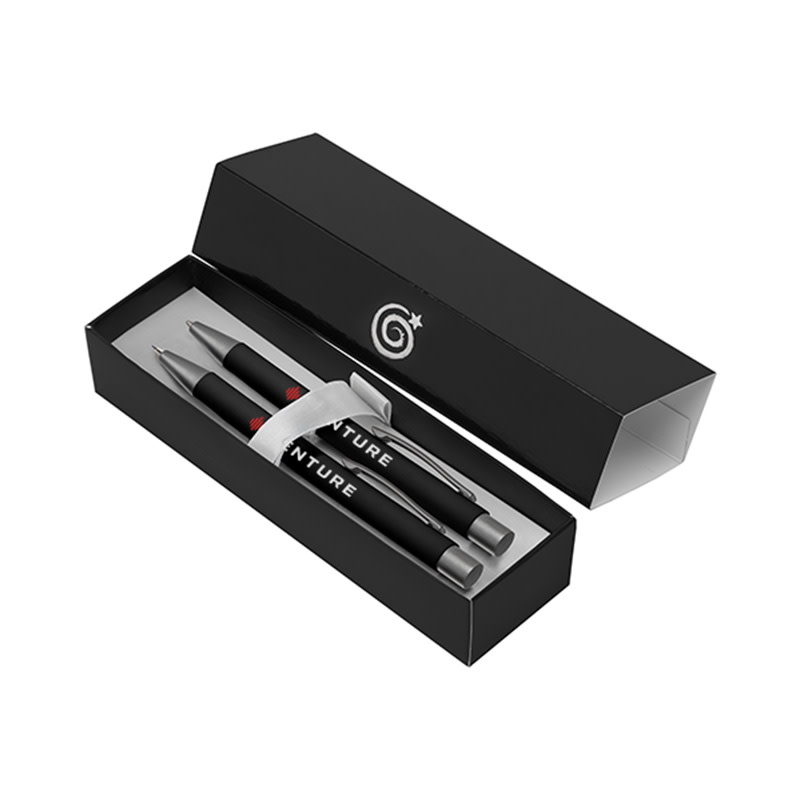 Coffret cadeau stylo bille et porte-mines
