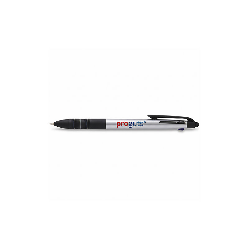 Stylo bille Trine à 3 encres avec stylet
