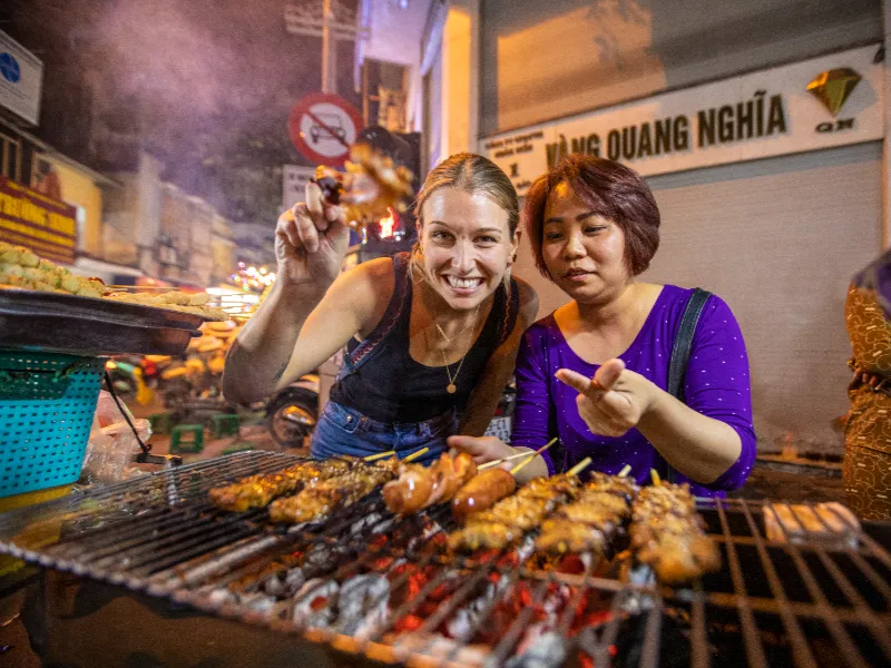 Street food in Hanoi