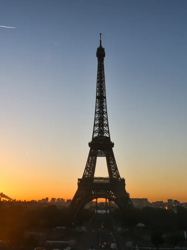 france-Paris Eiffel Tower Sunrise