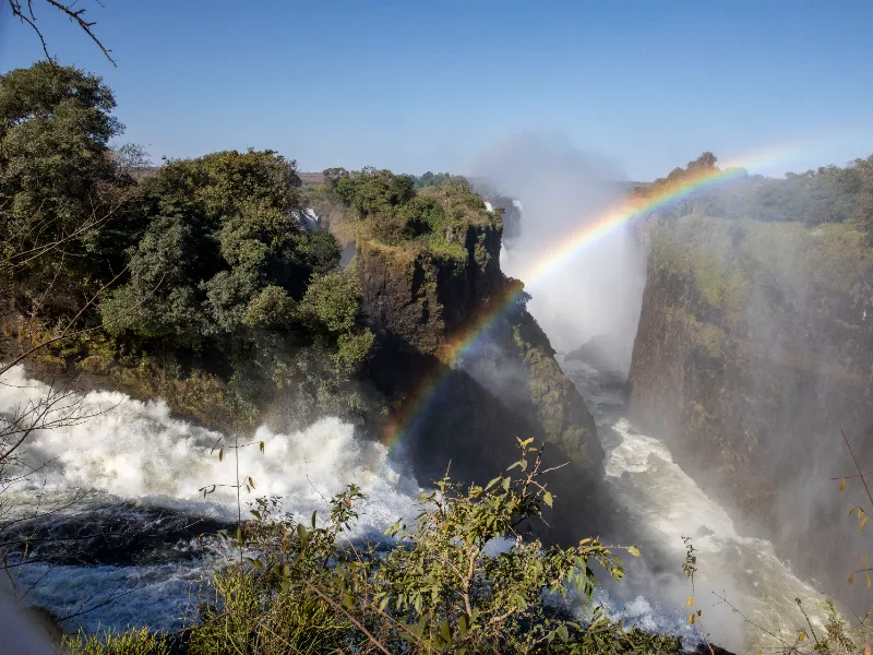 Roaring Victoria Falls