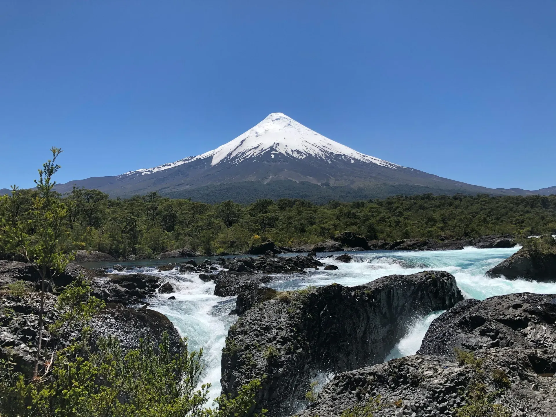 Puerto Varas volcano views