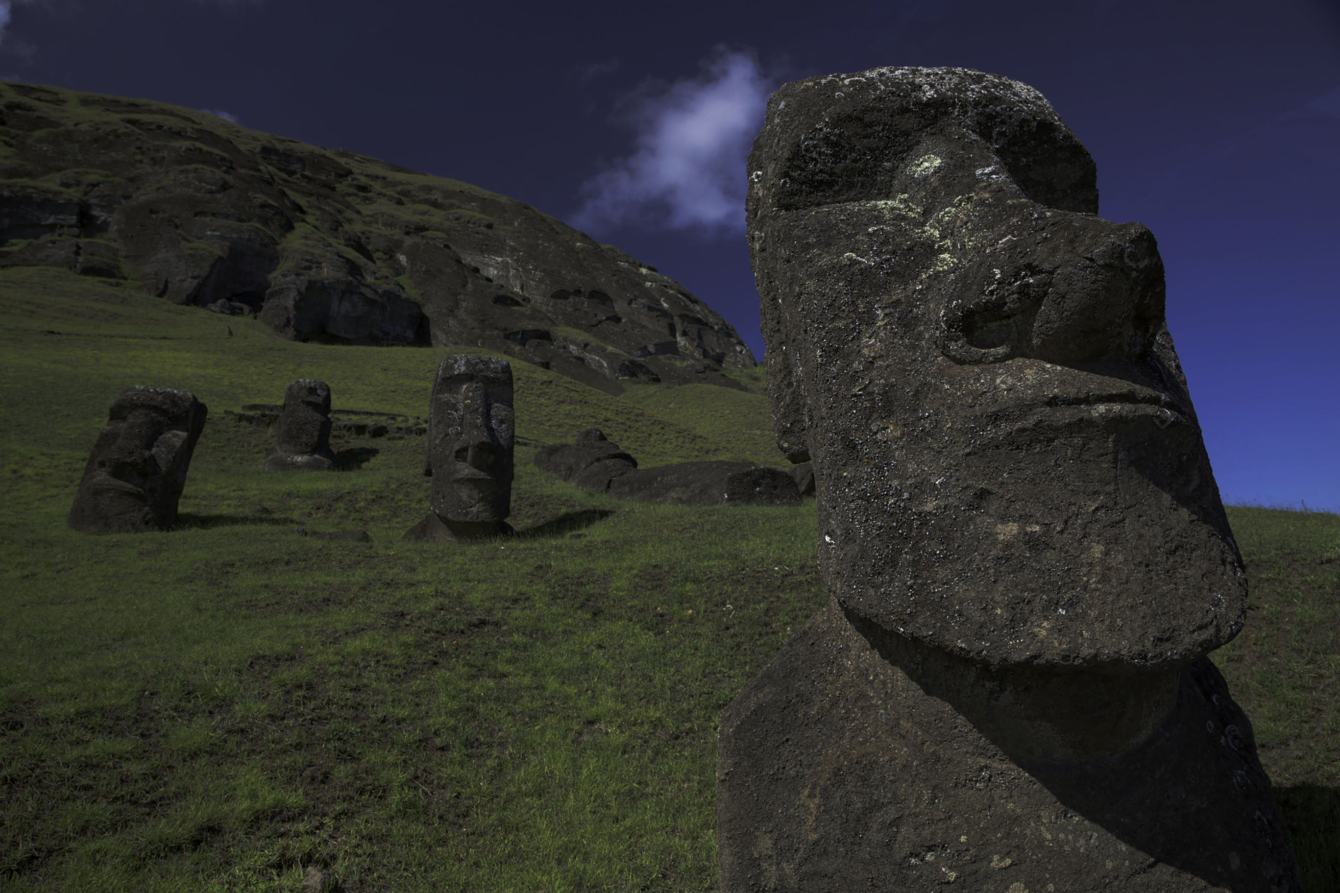 Meet Tukuturi, an Easter Island statue that looks nothing like the rest