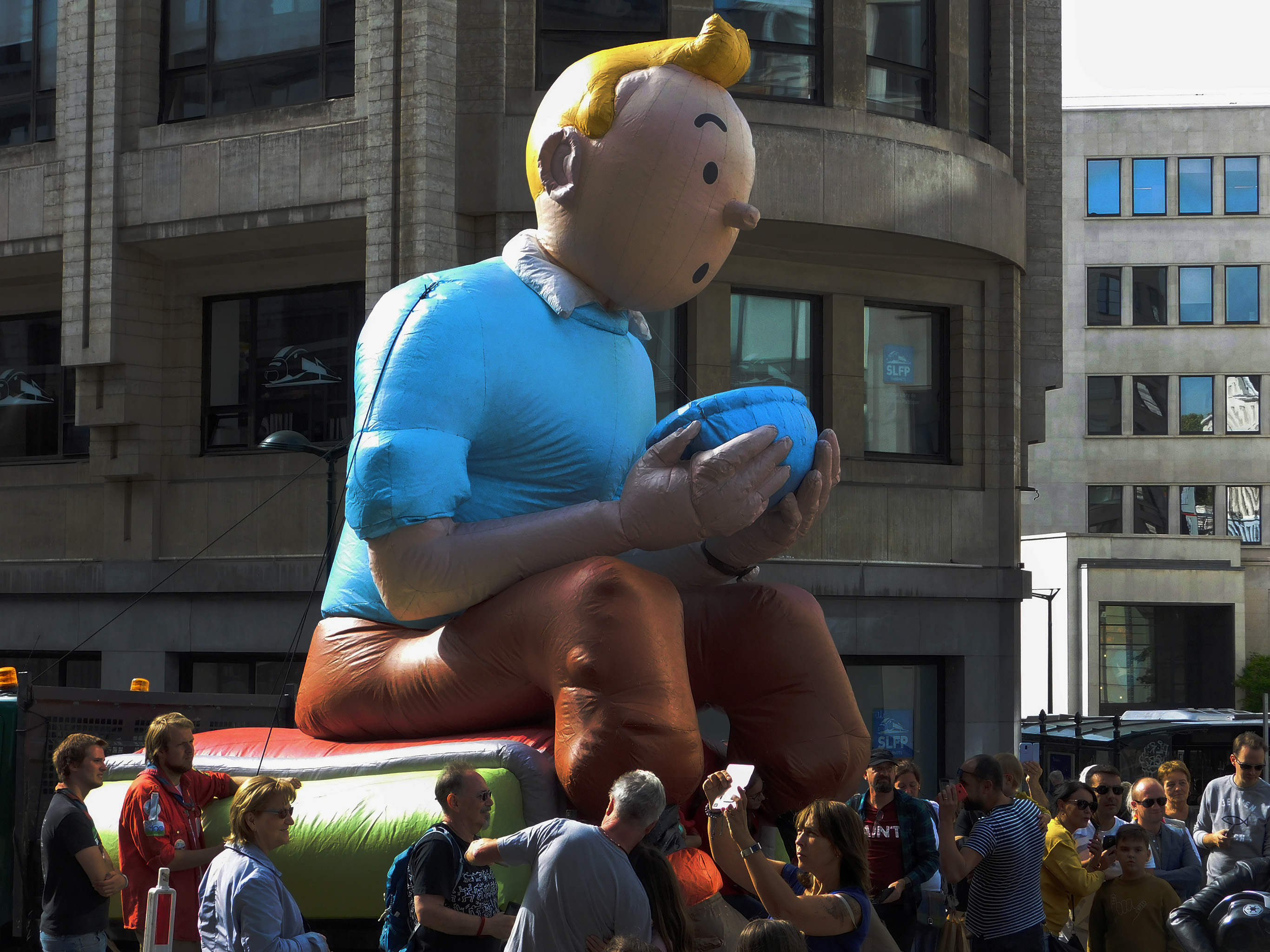 Celebrating Tintin with Belgian beer in Brussels