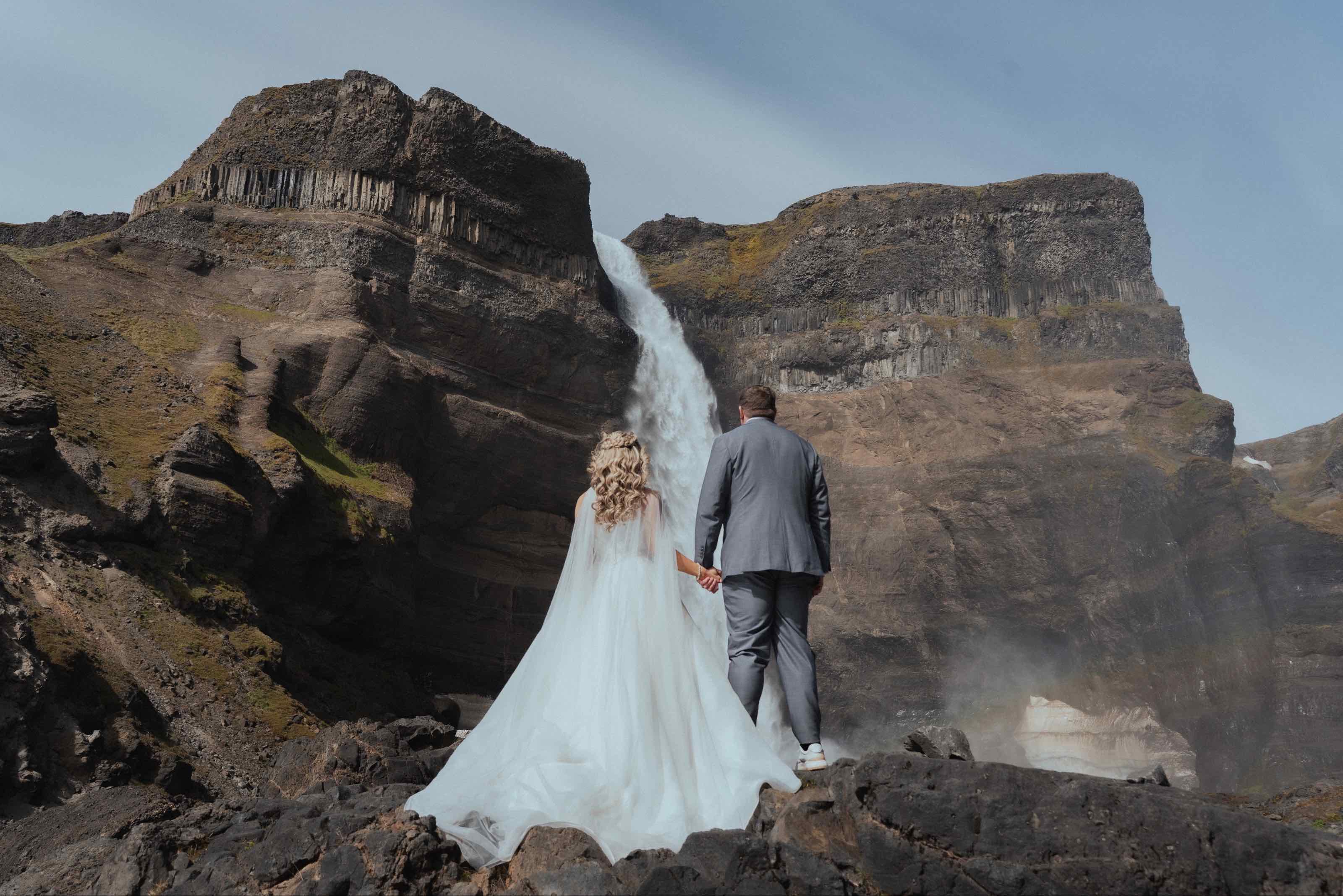 Why this couple chose an Icelandic elopement over a traditional wedding