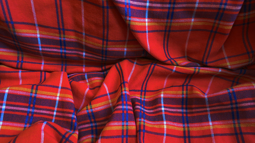 Cultural fabric: the Maasai’s shuka