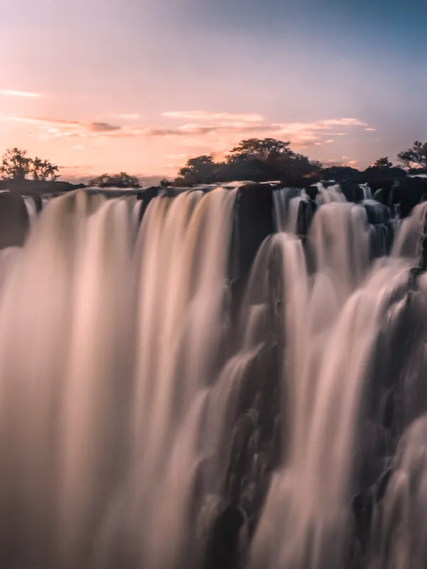zambia-G Adventures Africa Zimbabwe Victoria Falls Long Exposure