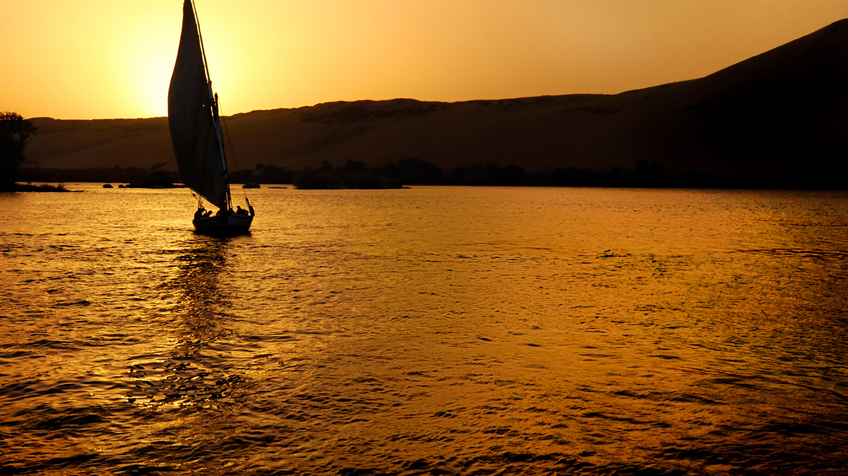 A Sail Through History: The felucca boats of the Nile