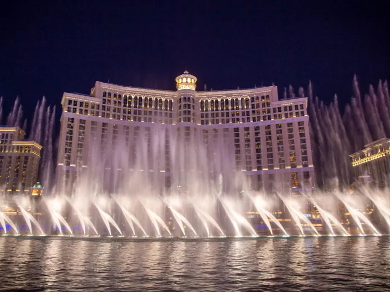 Bright lights of Vegas